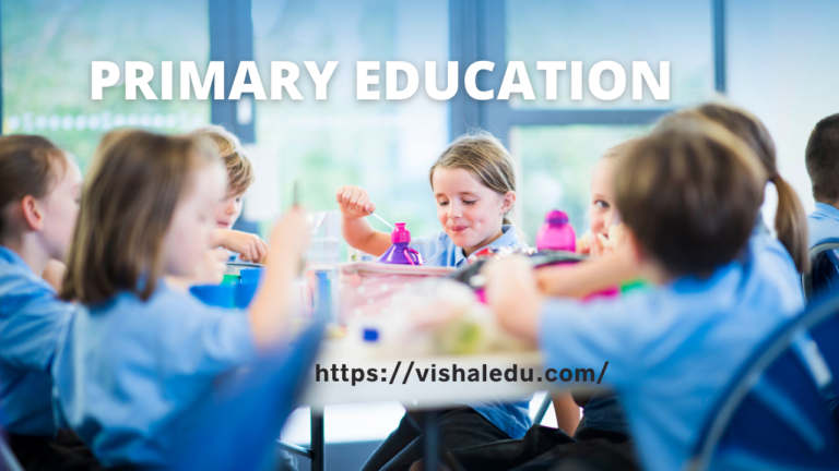 Primary Education: Its Aims and Objectives