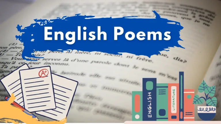 English Poems: Stories of Life in Rhymes