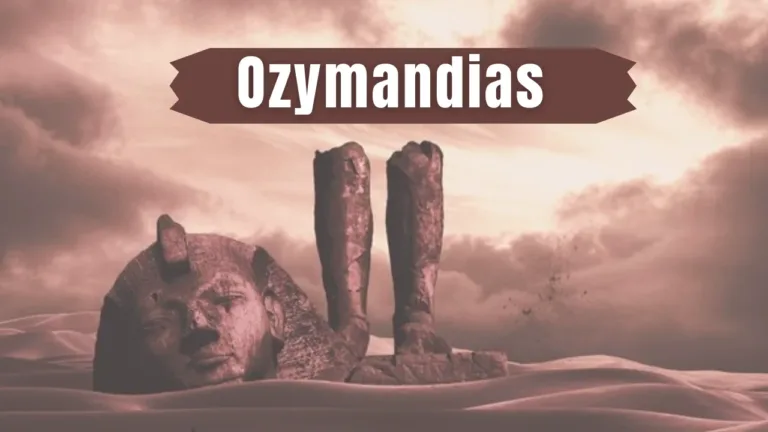 Ozymandias: A Statue of King of Kings